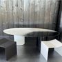 Design objects - MAASAI Table or Stool - TERRE ET METAL