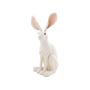 Sculptures, statuettes and miniatures - white rabbit - VALERIE COURTET