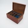 Caskets and boxes - Rosewood jewelry box - TURQUOISE MOUNTAIN