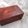 Caskets and boxes - Rosewood jewelry box - TURQUOISE MOUNTAIN