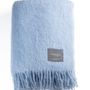 Throw blankets - Stackelbergs Mohair Blanket Blue Fog - STACKELBERGS