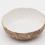 Bowls - CORAIL ceramic half bowl - JOE SAYEGH PARIS