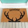 Outdoor decorative accessories - Welcome Deer Doormat - AUBRY GASPARD