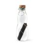 Kitchen utensils - Glass Carafes and water bottles  with Active charcoal Binchotan - BLACK + BLUM