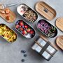 Objets design - NEW : BENTO BOX EN ACIER INOXYDABLE Boite repas/ Lunch box - BLACK + BLUM