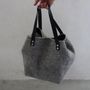 Bags and totes - Wool felt tote or basket - HL- HELOISE LEVIEUX