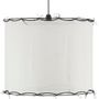 Hanging lights - Large white cotton suspension  - AUBRY GASPARD