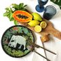 Platter and bowls - Jungle Collection Melamine Dinnerware - LES JARDINS DE LA COMTESSE