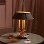 Table lamps - Bouillotte Lamp - TISSERANT ART ET STYLE