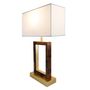 Table lamps - Ambra Shell & Gold Leaf Lamp - THOMAS & GEORGE FURNITURE, LIGHTING & DECOR