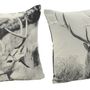 Coussins - Coussin Cerfs en coton  - AUBRY GASPARD