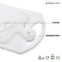 Ustensiles de cuisine - Cutting board in plastic set of 3 pcs white recycable - DEMOLLI