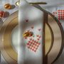 Linge de table textile - Serviette + set de table PIED-DE-CANARI - ARTIPARIS