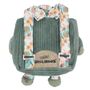 Soft toy - Corduroy backpack Chillos the sloth  - DEGLINGOS