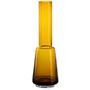Vases - Vase mince, moderne et élégant de style rétro, couleur ambre ou gris, TYLER14AM - ELEMENT ACCESSORIES