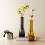 Vases - Retro style slim modern classy design vase, amber color, TYLER14AM - ELEMENT ACCESSORIES
