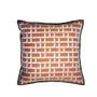 Fabric cushions - OUTDOOR CUSHION RUFOLO 18" x 18"  - MAISON CASAMANCE