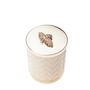 Decorative objects - HERRINGBONE CANDLE WITH VANILLA BLOND SCARF - CÔTE NOIRE