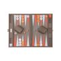 Decorative objects - Backgammon Set Brown - Snake Vegan Leather - Medium - VIDO LUXURY BOARD GAMES