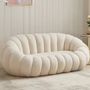 Armchairs - Pearl Puffy Sofa Set - CHAPPAL.CO