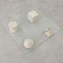 Tables basses - Geometric Travertine Coffee Table - CHAPPAL.CO