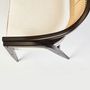 Benches - Wormley Bench in Darkened Sikomoro Wood with Brushed Brass Details - DUISTT