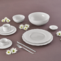Assiettes de réception - Assiettes en porcelaine Empire Silk - PORCEL