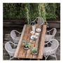 Lawn chairs - PROVENCE resin garden armchair - KOK MAISON