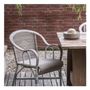 Lawn chairs - PROVENCE resin garden armchair - KOK MAISON