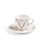Everyday plates - Serenity Beige Coffee or Tea Cup - THEMIS Z
