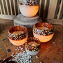 Wireless lamps - Pearl Bean Globe Tealight Candle - LES ARTISANS CIRIERS BRUXELLOIS