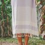 Apparel - Beach cover poncho with deep V neck - MON ANGE LOUISE