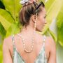 Jewelry - Sunglasses necklace with Tropical shells - MON ANGE LOUISE