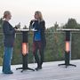 Other tables - STATIO infrared heated standing table for indoor and outdoor use, economical and ecological (without tray & cable) - MENSA HEATING FRANCE