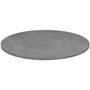 Other tables - 60 cm round top, concrete effect for VIREOO PRO, STATIO - MENSA HEATING FRANCE