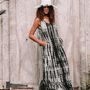 Apparel - Summer joyful long dress printed tie dye - MON ANGE LOUISE