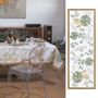Linge de table textile - Nappe Agapanthes sable - BEAUVILLÉ