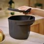 Gifts - Kitchen waste bin- ORGANKO DAILY (black) - SKAZA EXCEEDING EXPECTATIONS