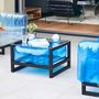 Tables basses - YOKO| Table basse - Bleu - MOJOW