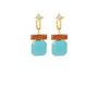 Jewelry - Caramel hoop earrings - JULIE SION