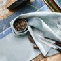 Linge de table textile - Serviette de table Essentiel Gravure Coton - LE JACQUARD FRANCAIS