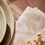 Linge de table textile - Serviette de table Essentiel Gravure Coton - LE JACQUARD FRANCAIS