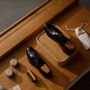 Chaussures - RICO- bamboo Shoe shine valet box with horsehair shoe shine brushe - GUDEE