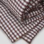 Linge de lit - Edredon vichy en lin et coton - LES PENSIONNAIRES