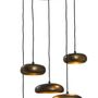 Hanging lights - Pebble Bronze 5 light - FREZOLI LIGHTING
