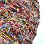 Pièces uniques - Sculpture papiers recyclés FLOW Décoration murale unique - HELENE SIELLEZ
