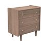 Chests of drawers - JAZZY 3-Drawer Chest of Drawers - SAUTHON