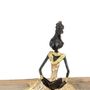 Sculptures, statuettes and miniatures - Average sitting women - BRONZES D'AFRIQUE