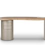 Coffee tables - Modern Armona Desk, Oak Root and Onyx, Handmade in Portugal by Greenapple - GREENAPPLE DESIGN INTERIORS