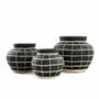 Vases - Le Vase Belly - Noir Naturel - M - BAZAR BIZAR LIVING